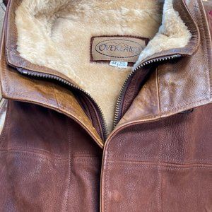 Overland Sheepskin Shearling Vest - Size 44